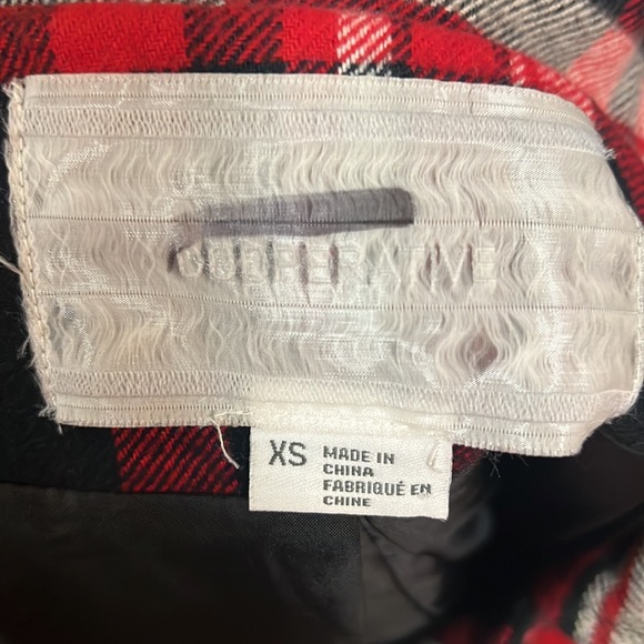 Cooperative PLAID Cape by Urban Outfitters SIZE XS - Picture 8 of 11